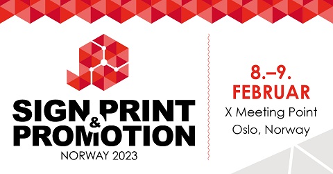 Sign Print and Promotion fair in Norway.