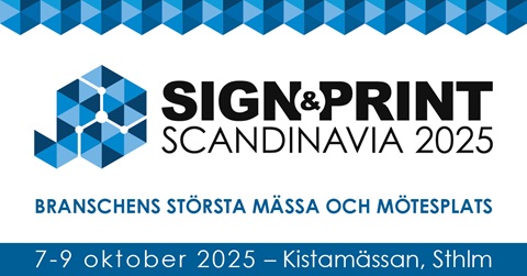 Sign Print and Promotion fair in Norway.